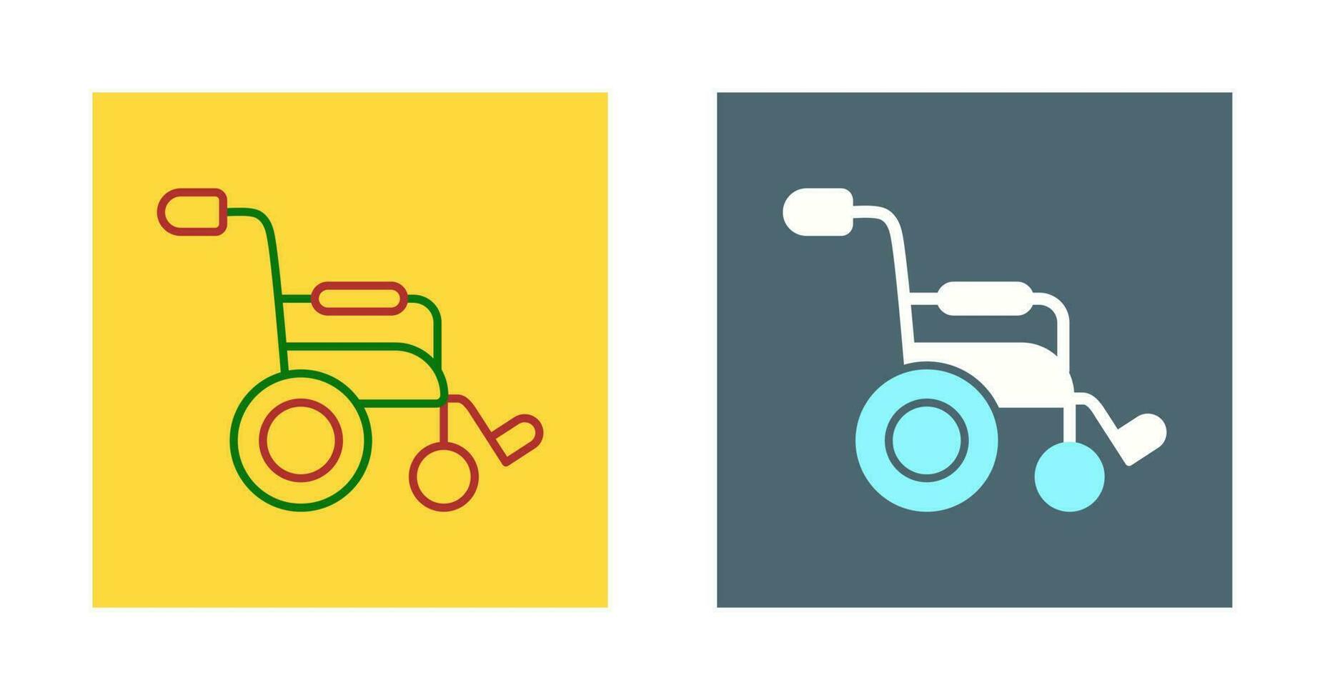 Wheel Chair Vector Icon