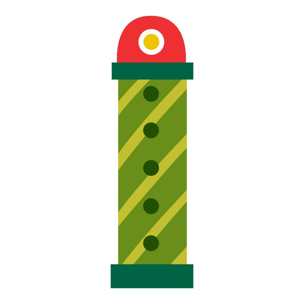 Lighthouse, vector illustration  in cute flat design.