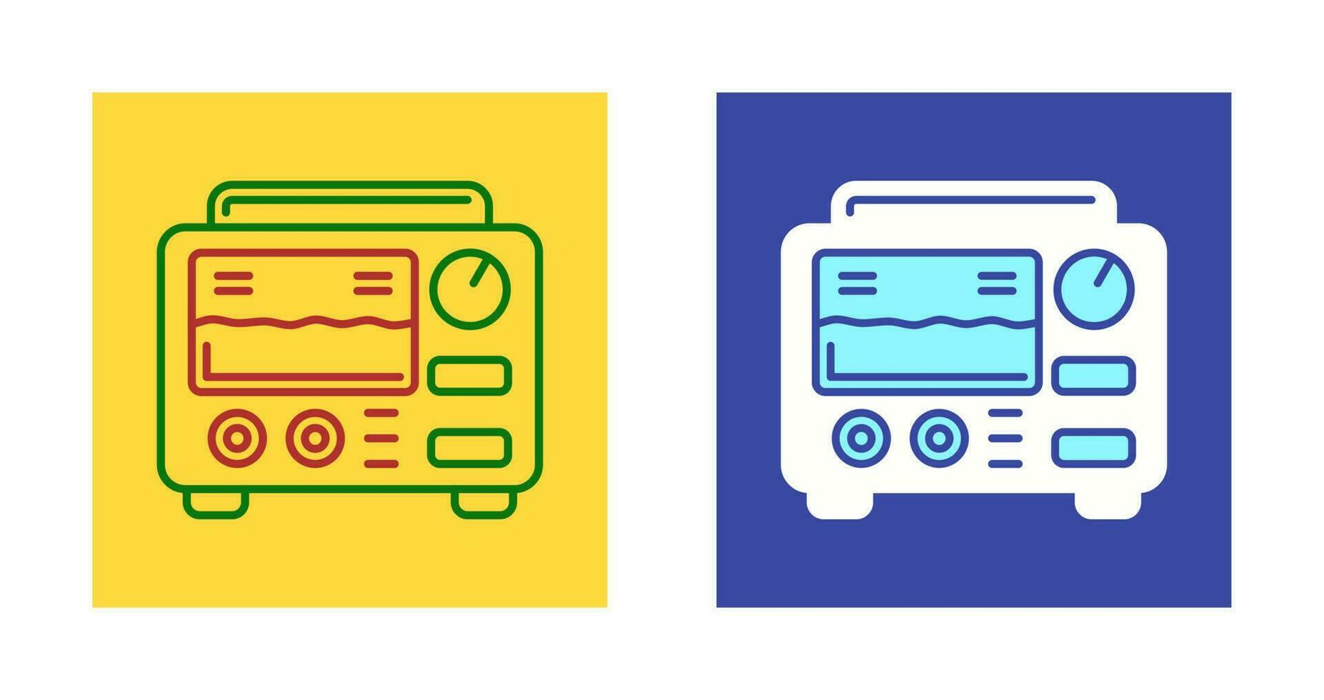 Oscilloscope Vector Icon