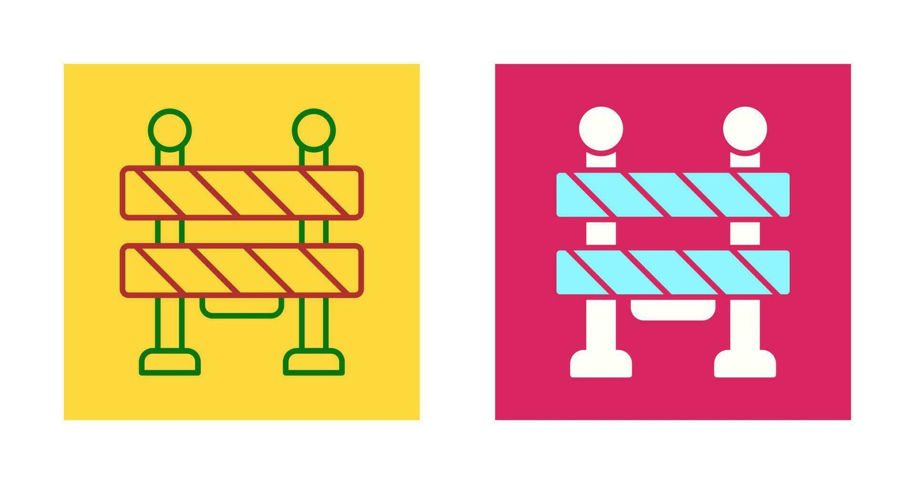 Barrier Vector Icon