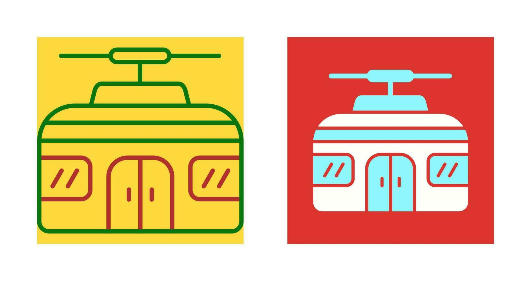 Cable Car Vector Icon