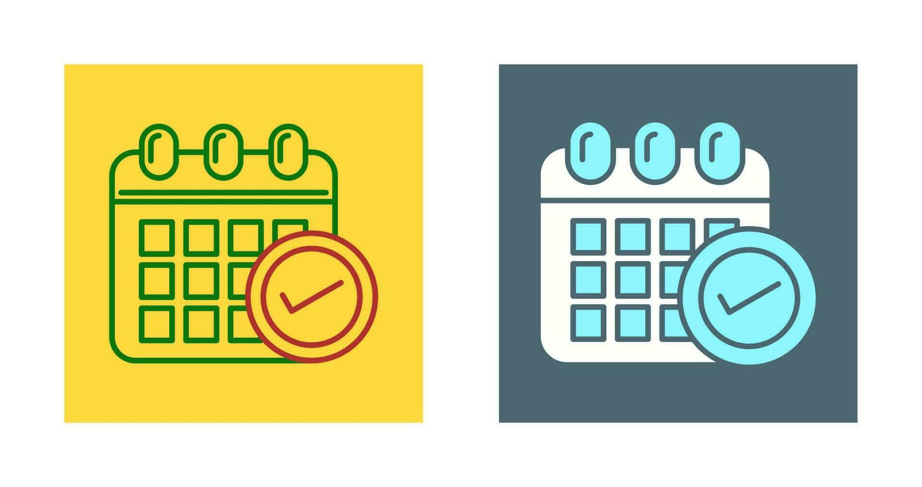 Schedule Vector Icon