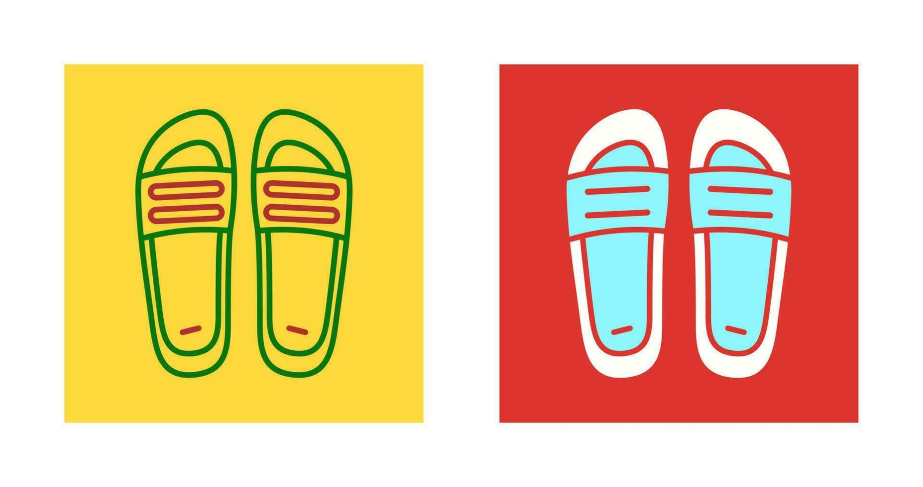 Slippers Vector Icon