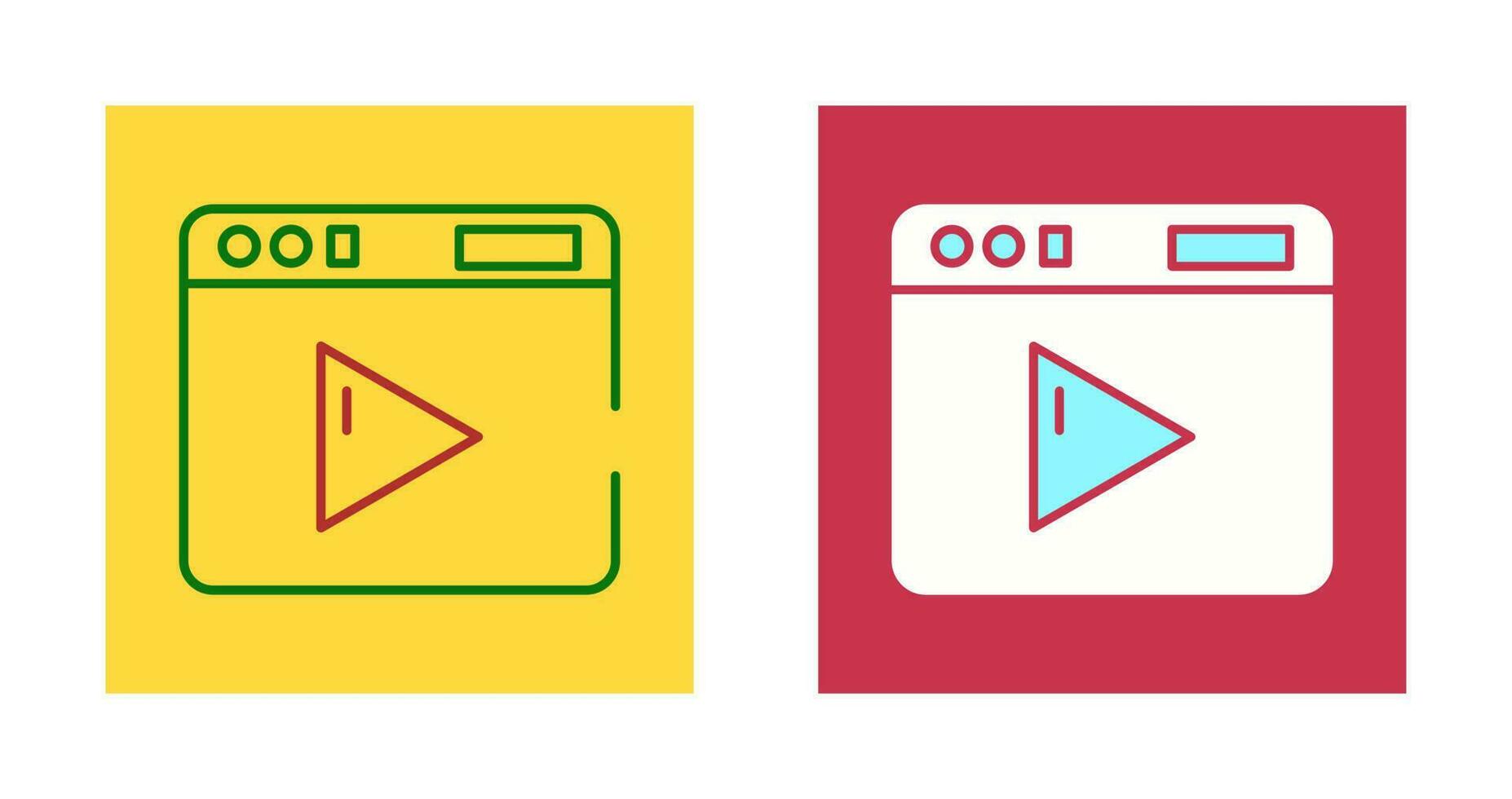Video Vector Icon