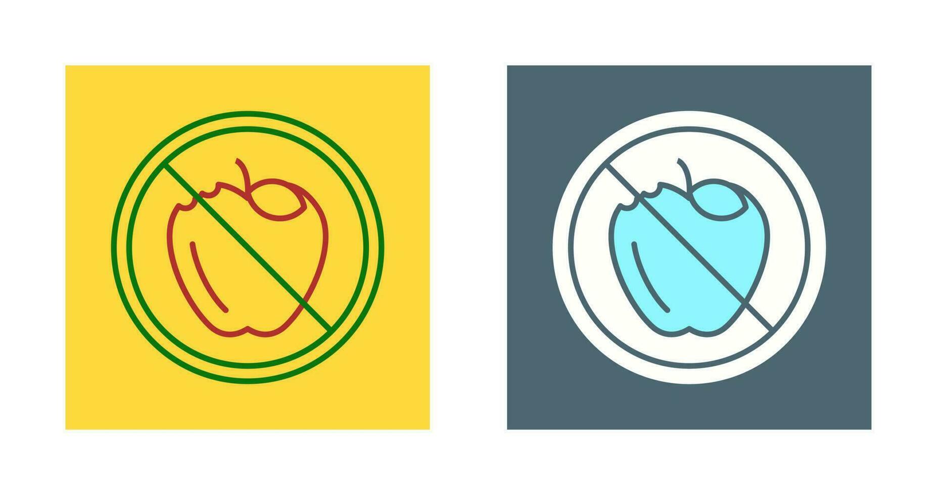 No Food Vector Icon