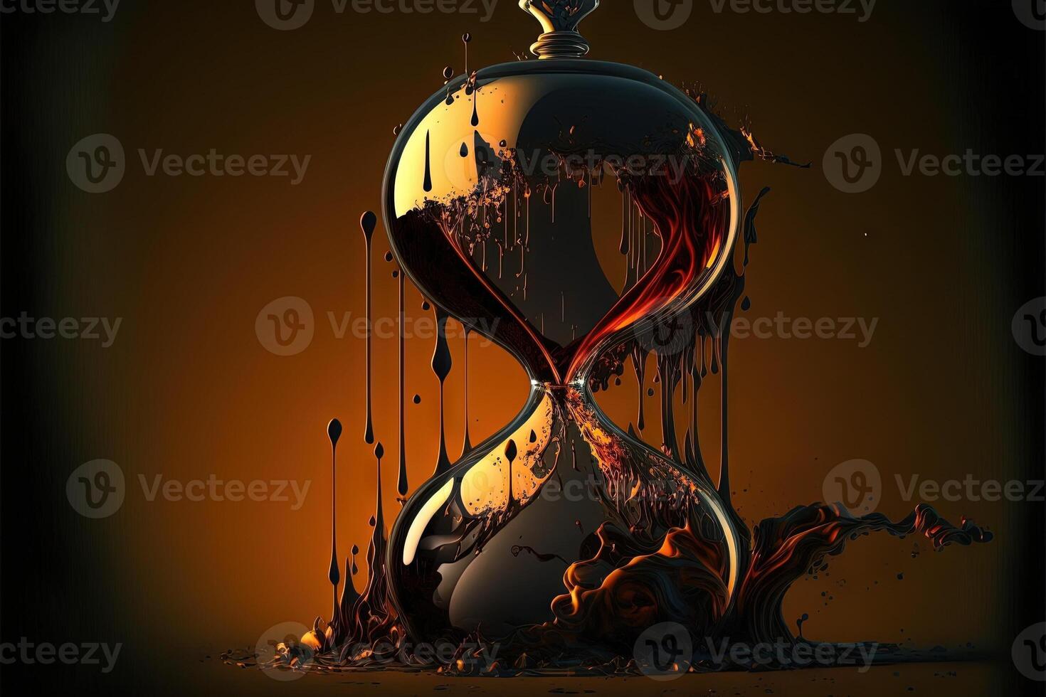 time running fast abstract wasting of time concept quick, fast, speed time Illustration photo