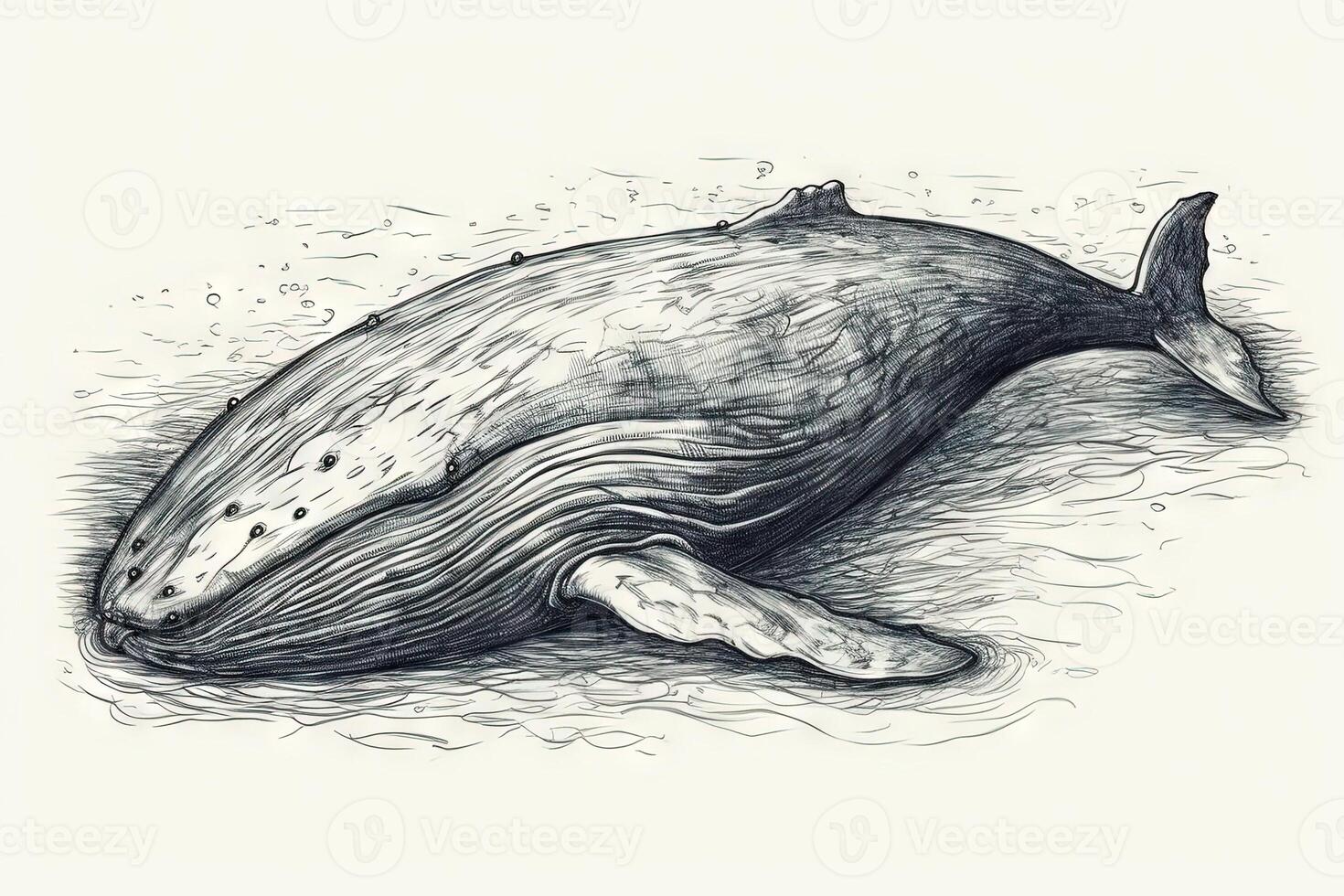 sleeping humpback whale illustration illustration photo