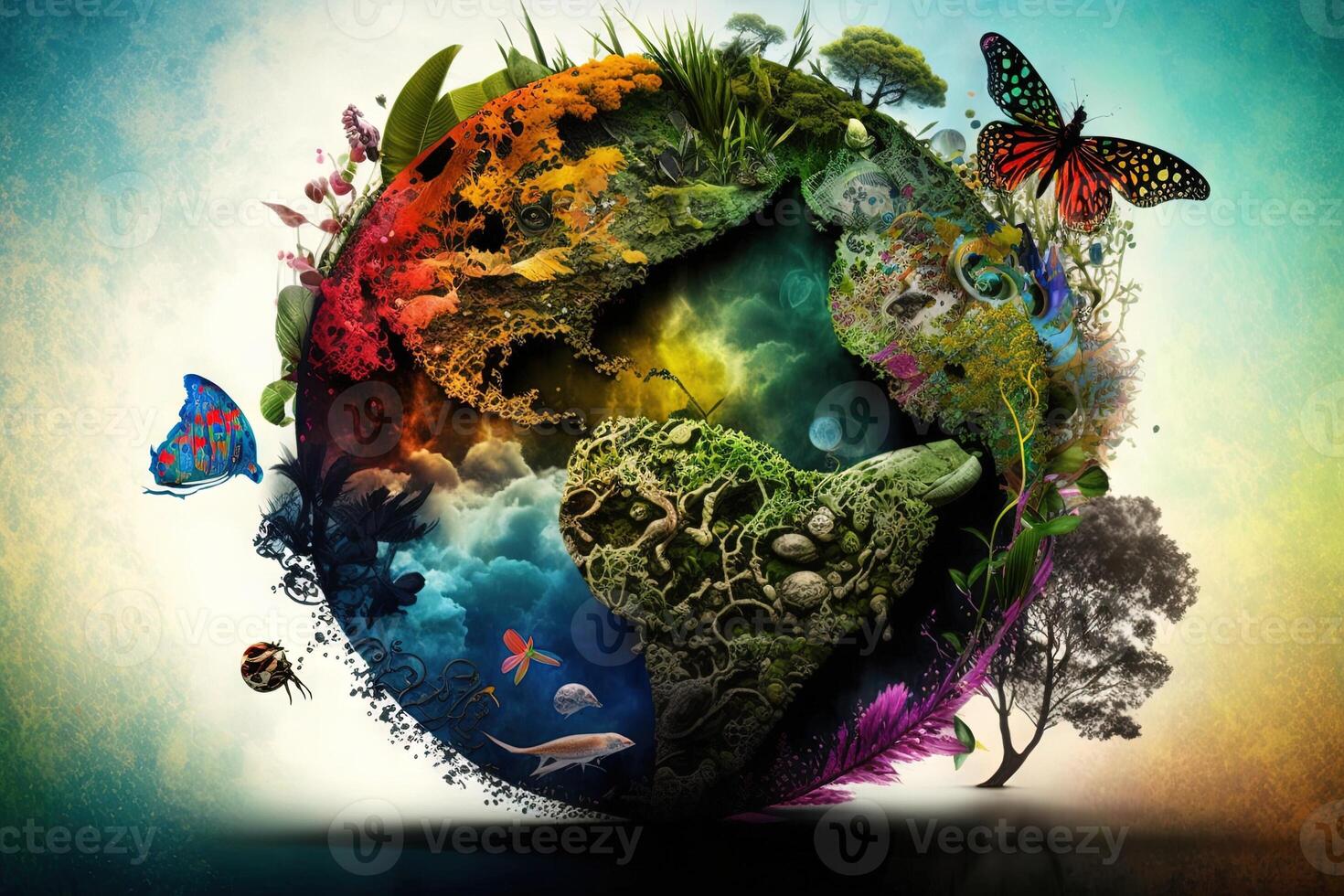 International Day for Biological Diversity abstract illustration photo