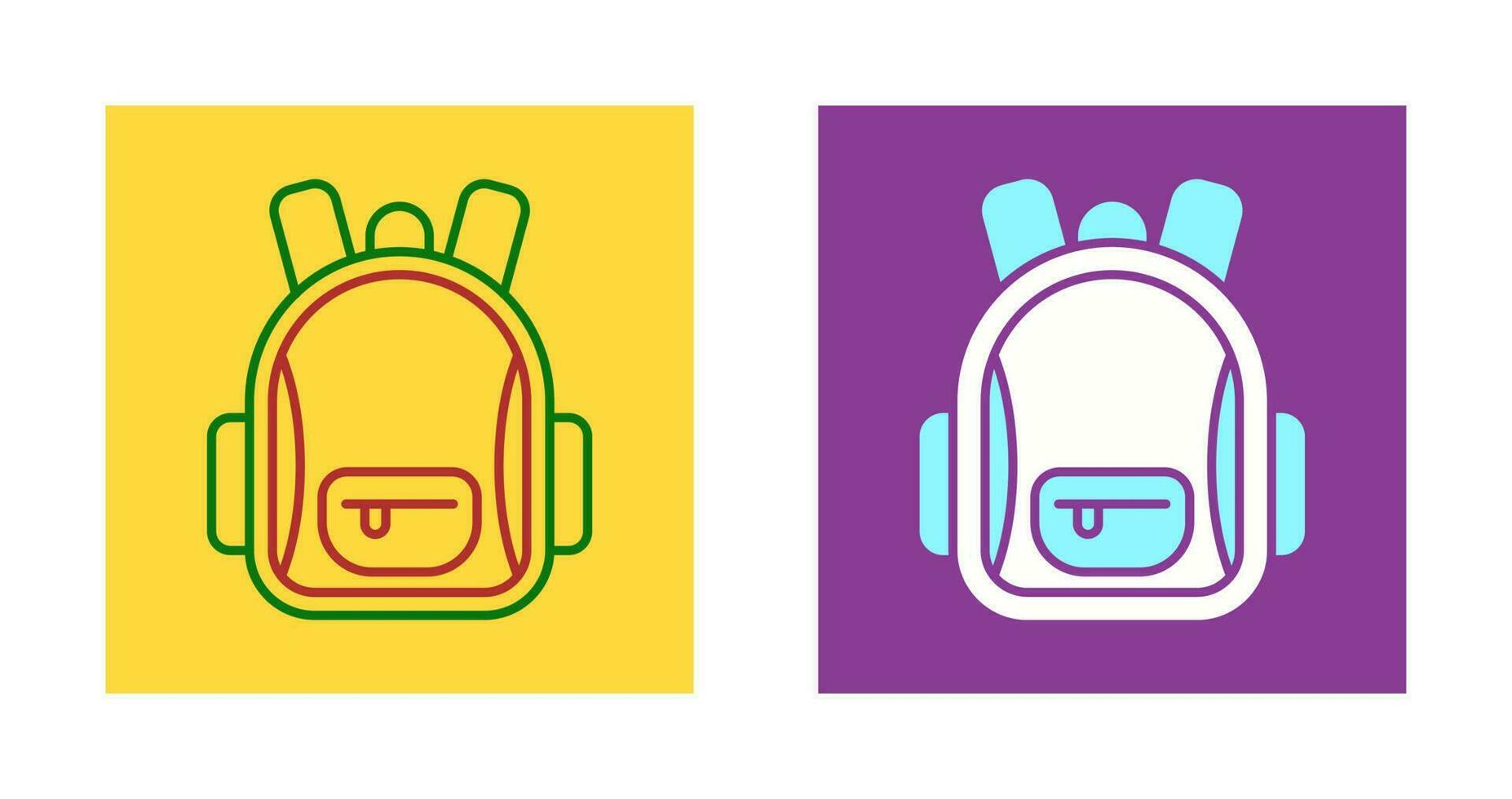 Backpack Vector Icon