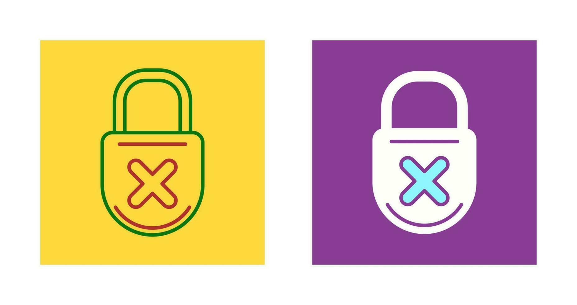 Unprotected Vector Icon 23929659 Vector Art at Vecteezy