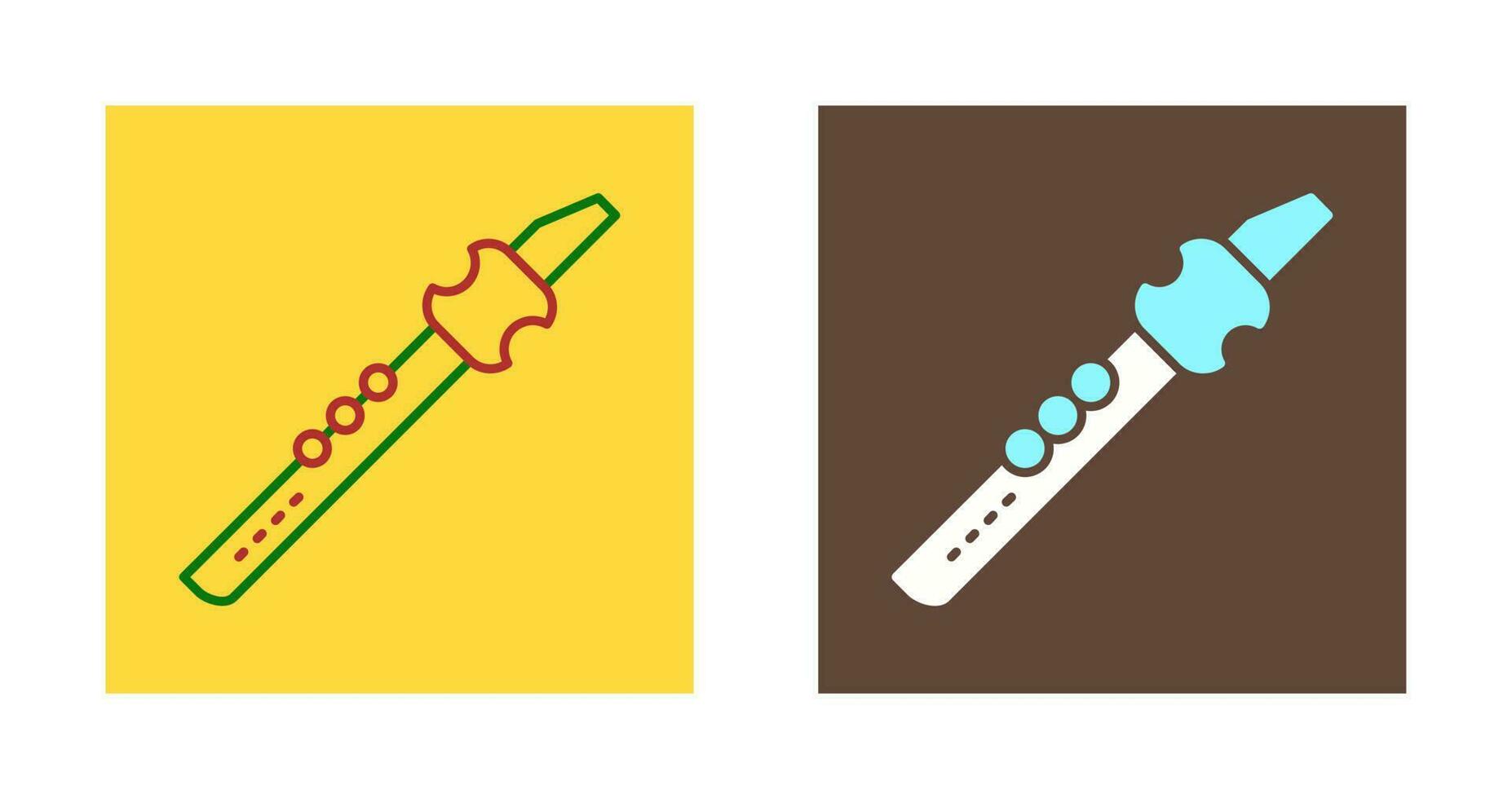 Flute Vector Icon