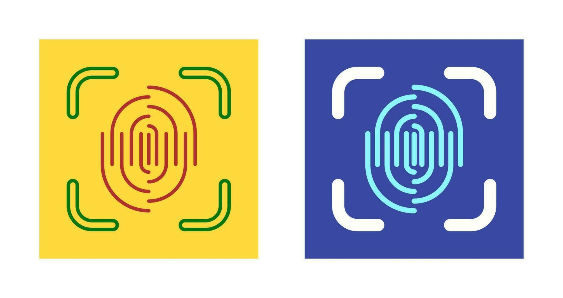 Fingerprint Vector Icon