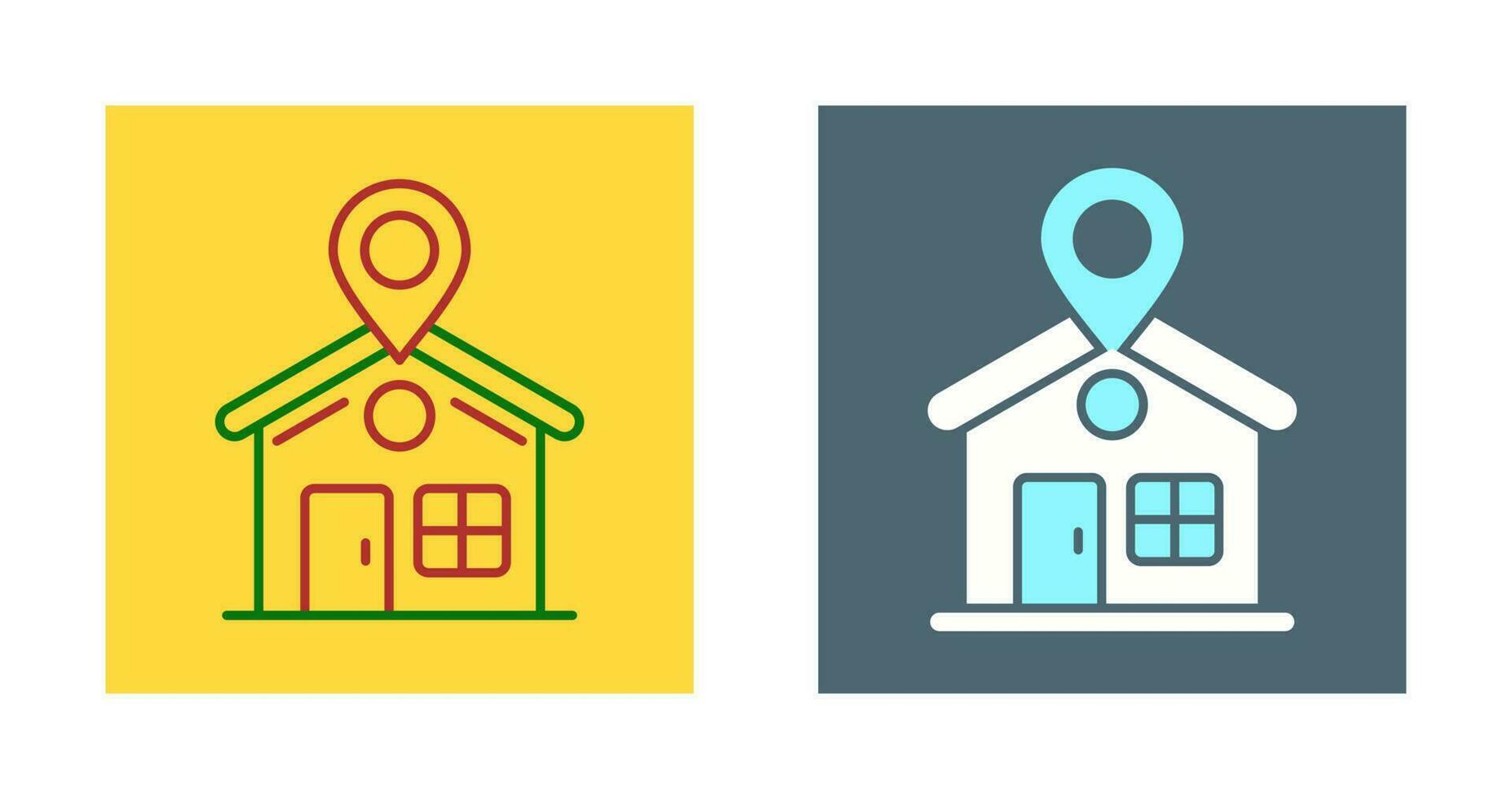 Home Location Vector Icon