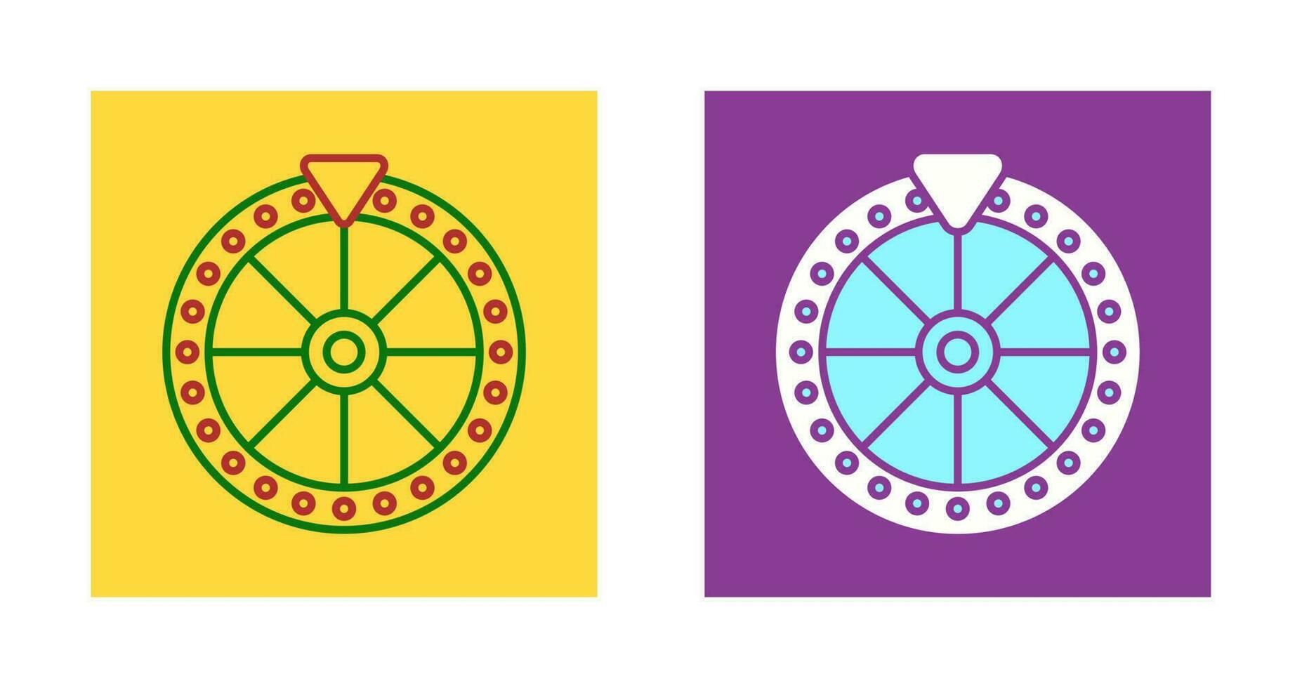 Wheel Of Fortune Vector Icon