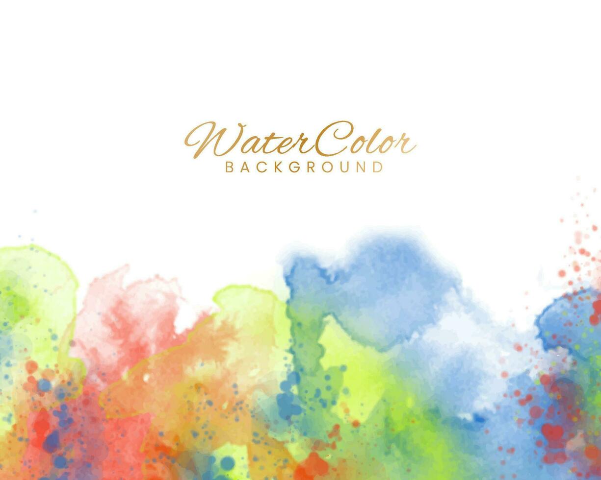 Abstract watercolor background. Design for your cover, date, postcard, banner, logo. vector