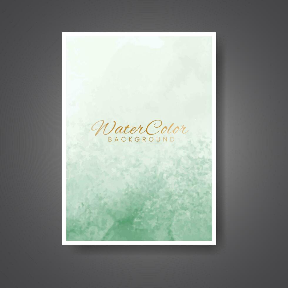 Cards with watercolor background. Design for your cover, date, postcard, banner, logo. vector