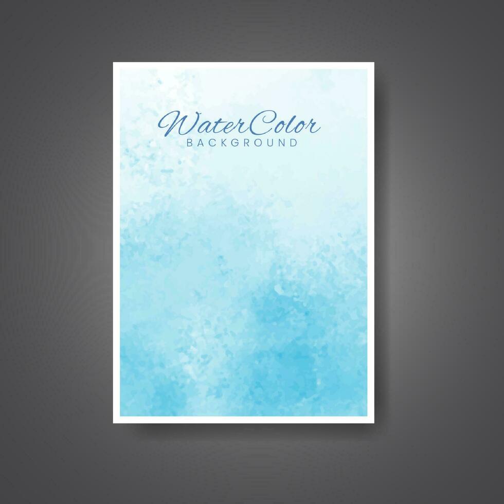 Cards with watercolor background. Design for your cover, date, postcard, banner, logo. vector