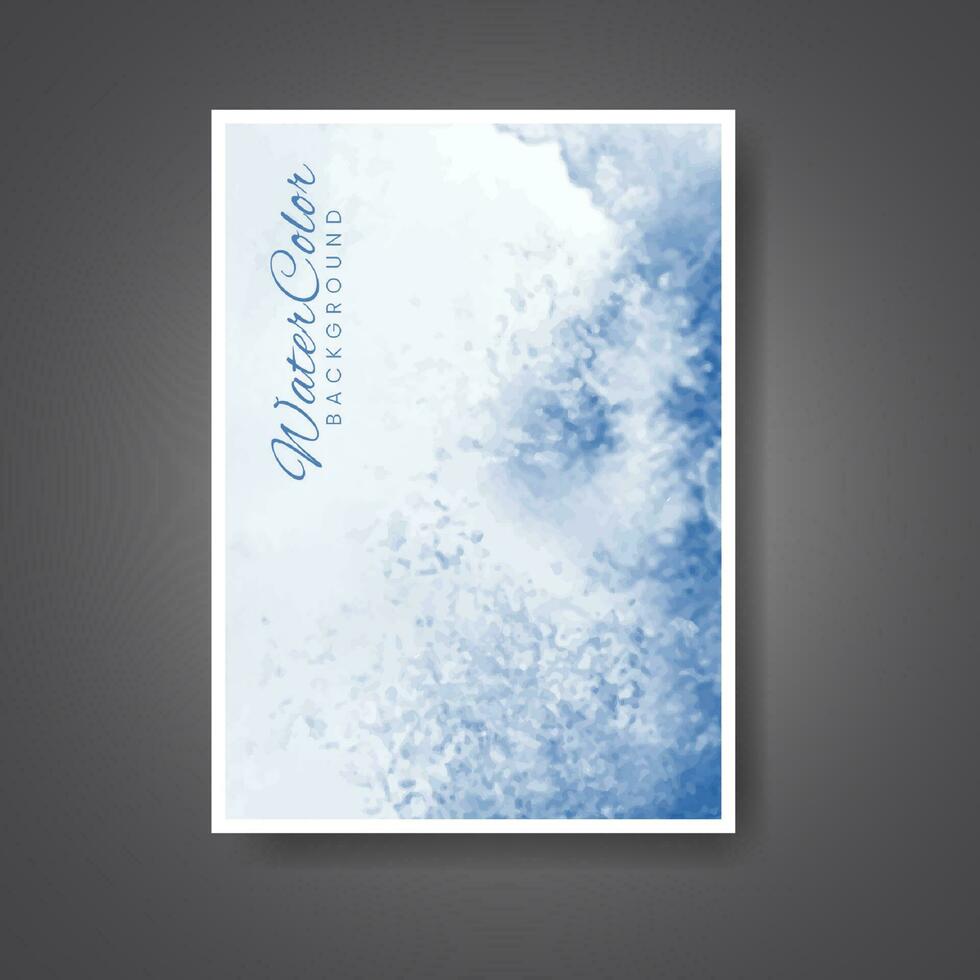 Cards with watercolor background. Design for your cover, date, postcard, banner, logo. vector