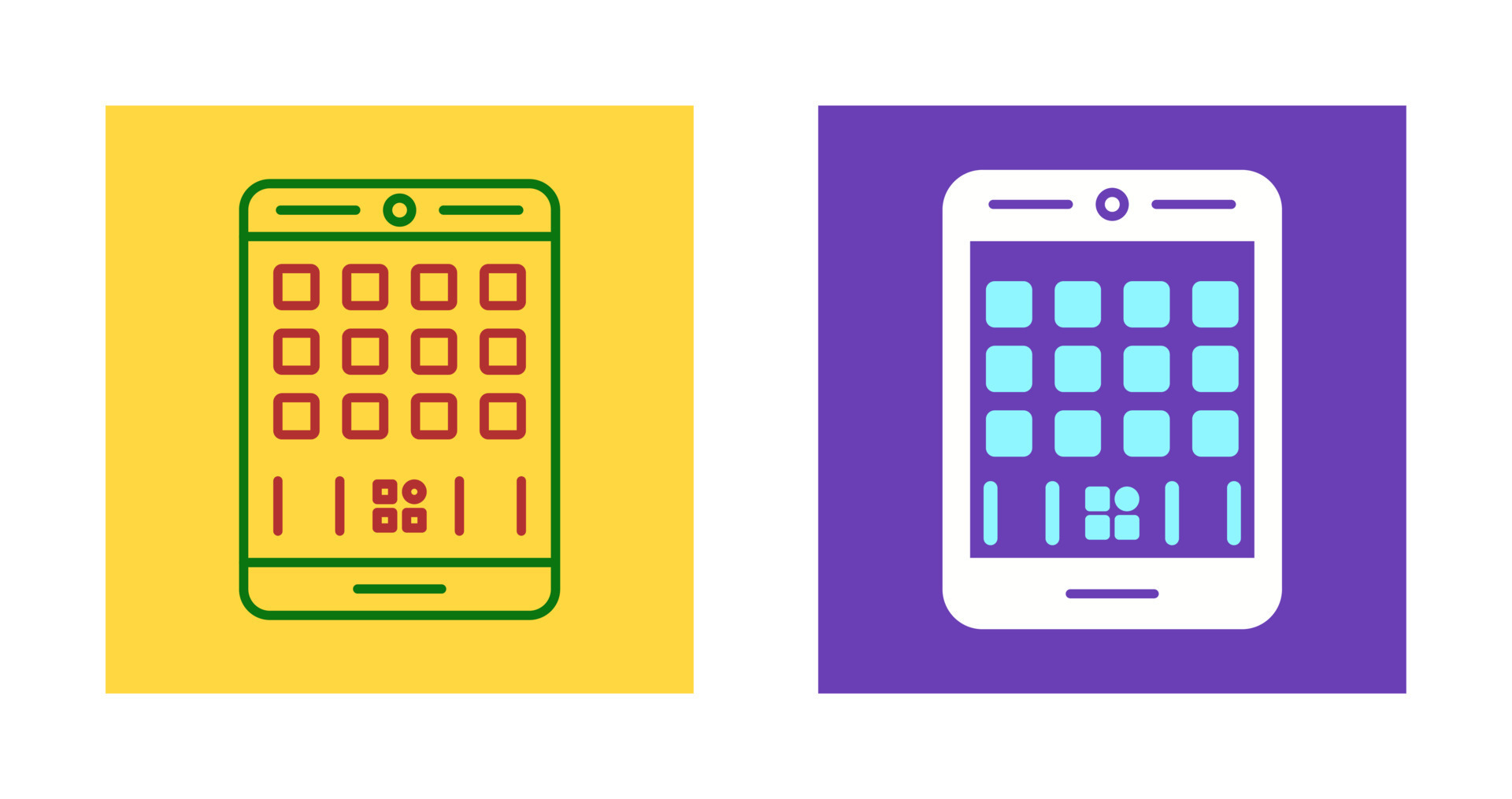 Mobiles App Vector Icon 23930122 Vector Art at Vecteezy