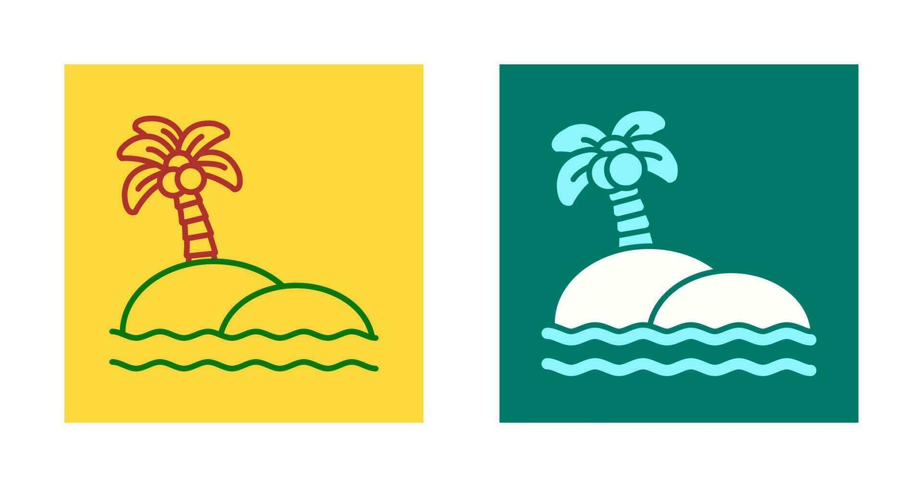 Island Vector Icon