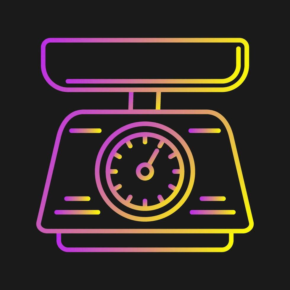 Weight Scale Vector icon