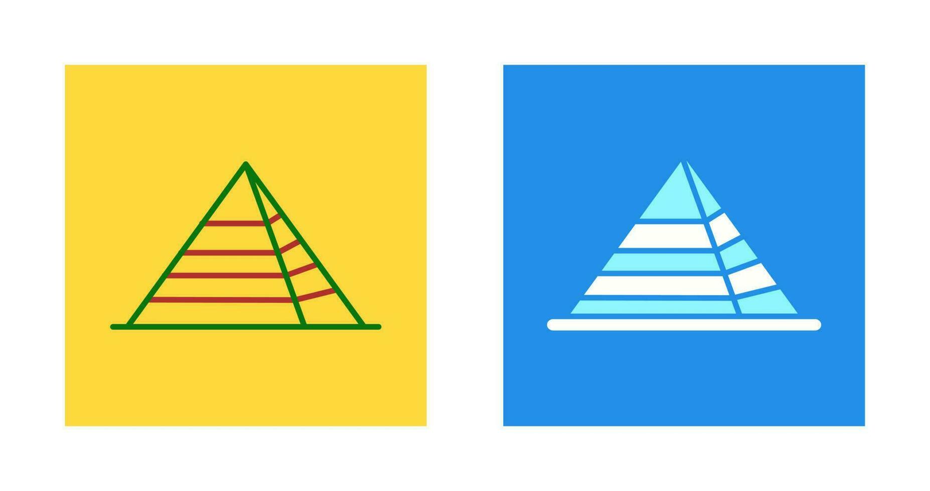 Pyramid Vector Icon