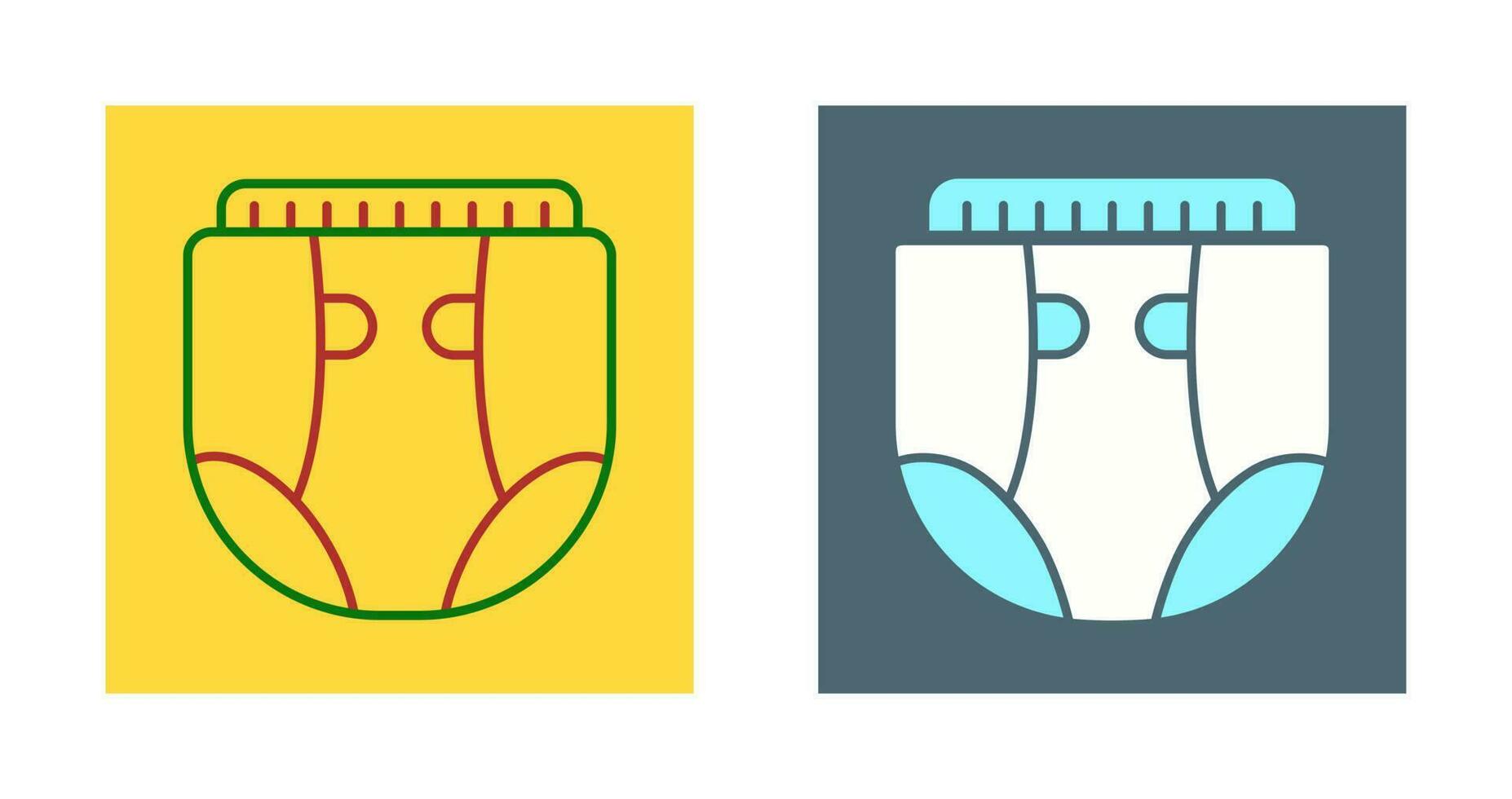 Diaper Vector Icon