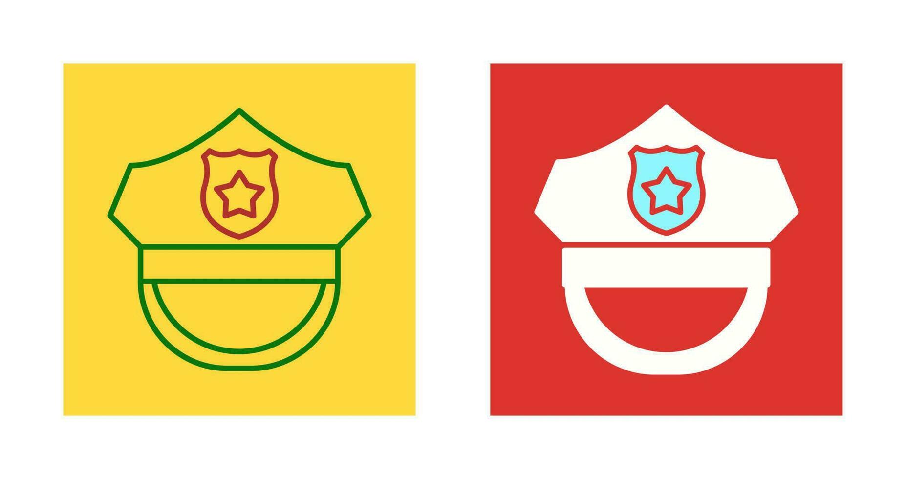 Police Hat Vector Icon