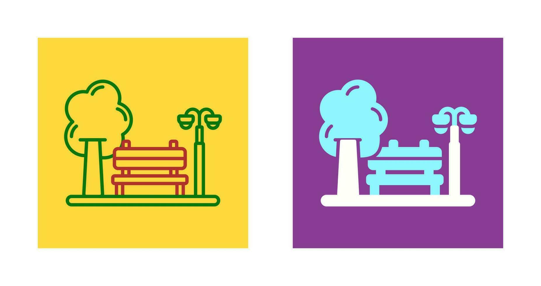Park Vector Icon
