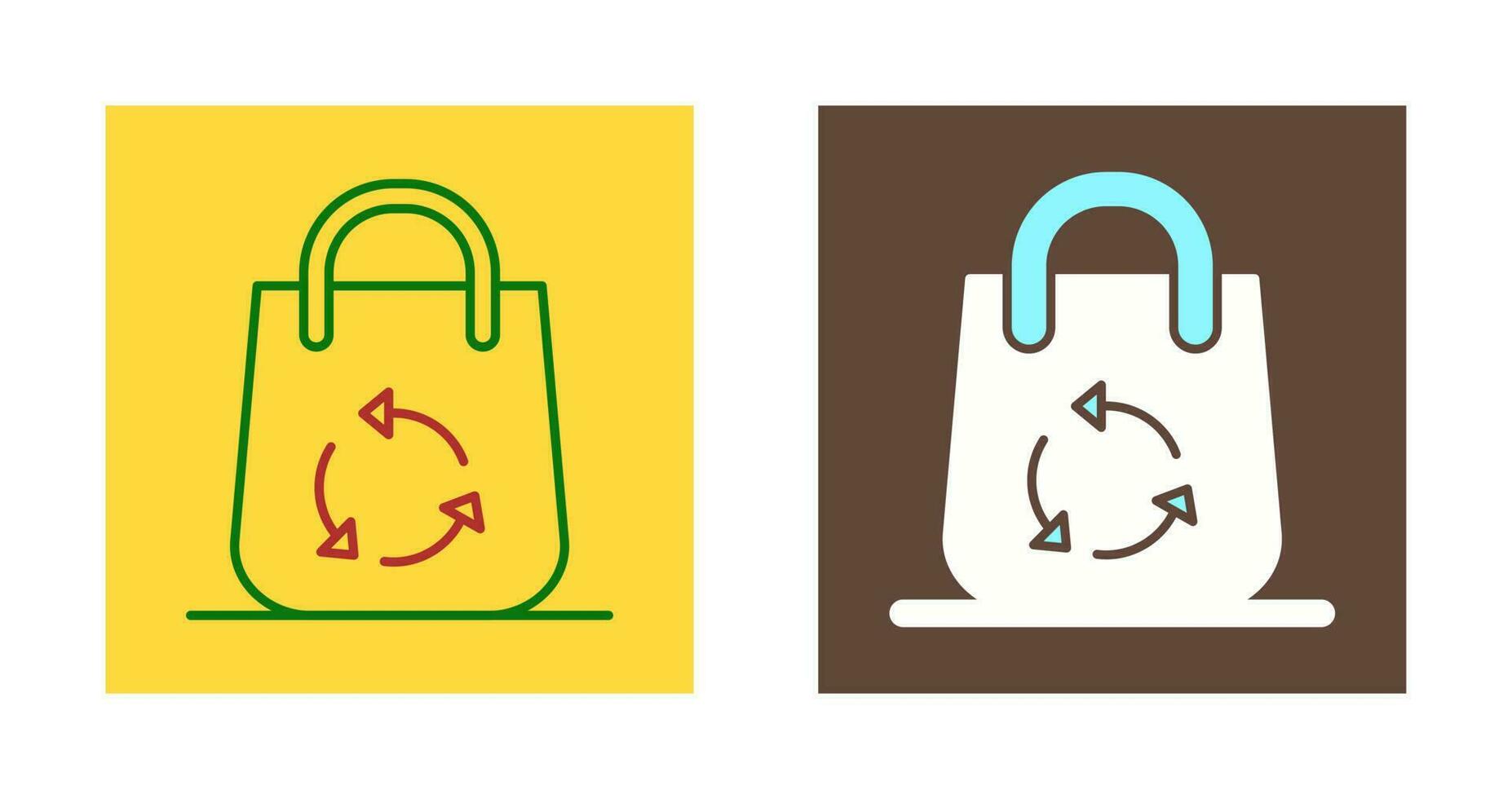 Eco Bag Vector Icon