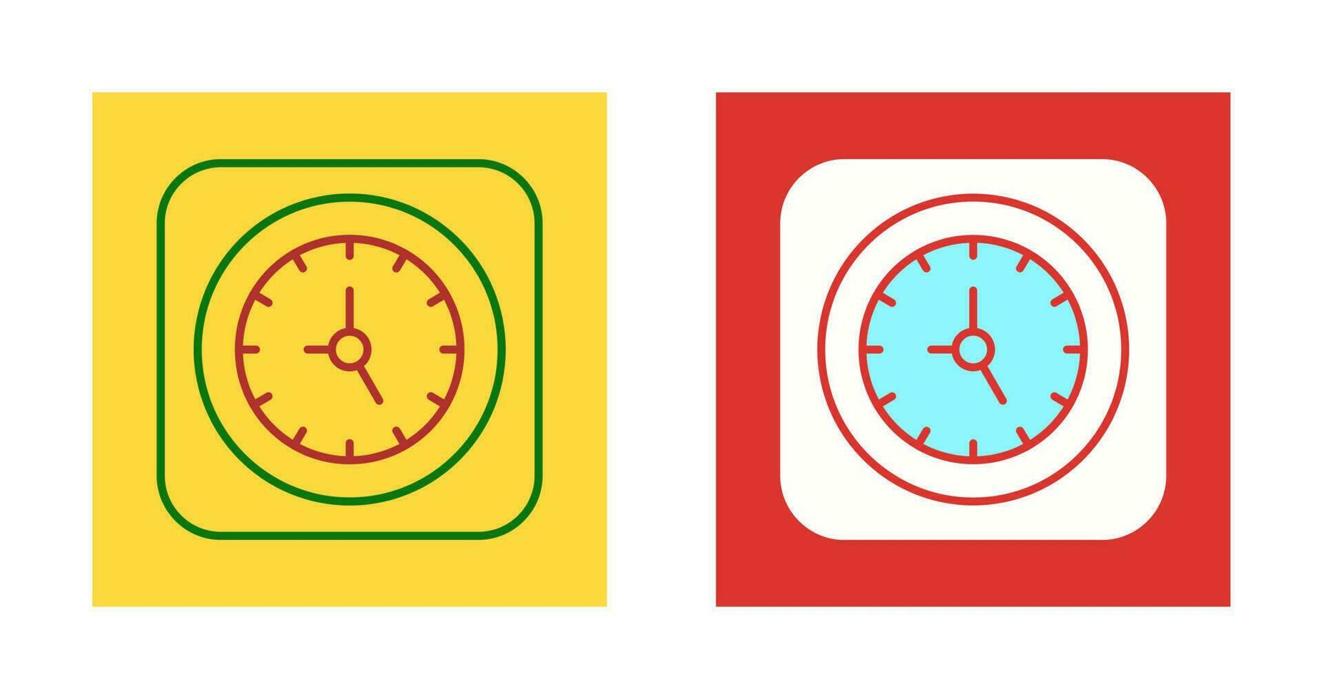Clock Vector Icon