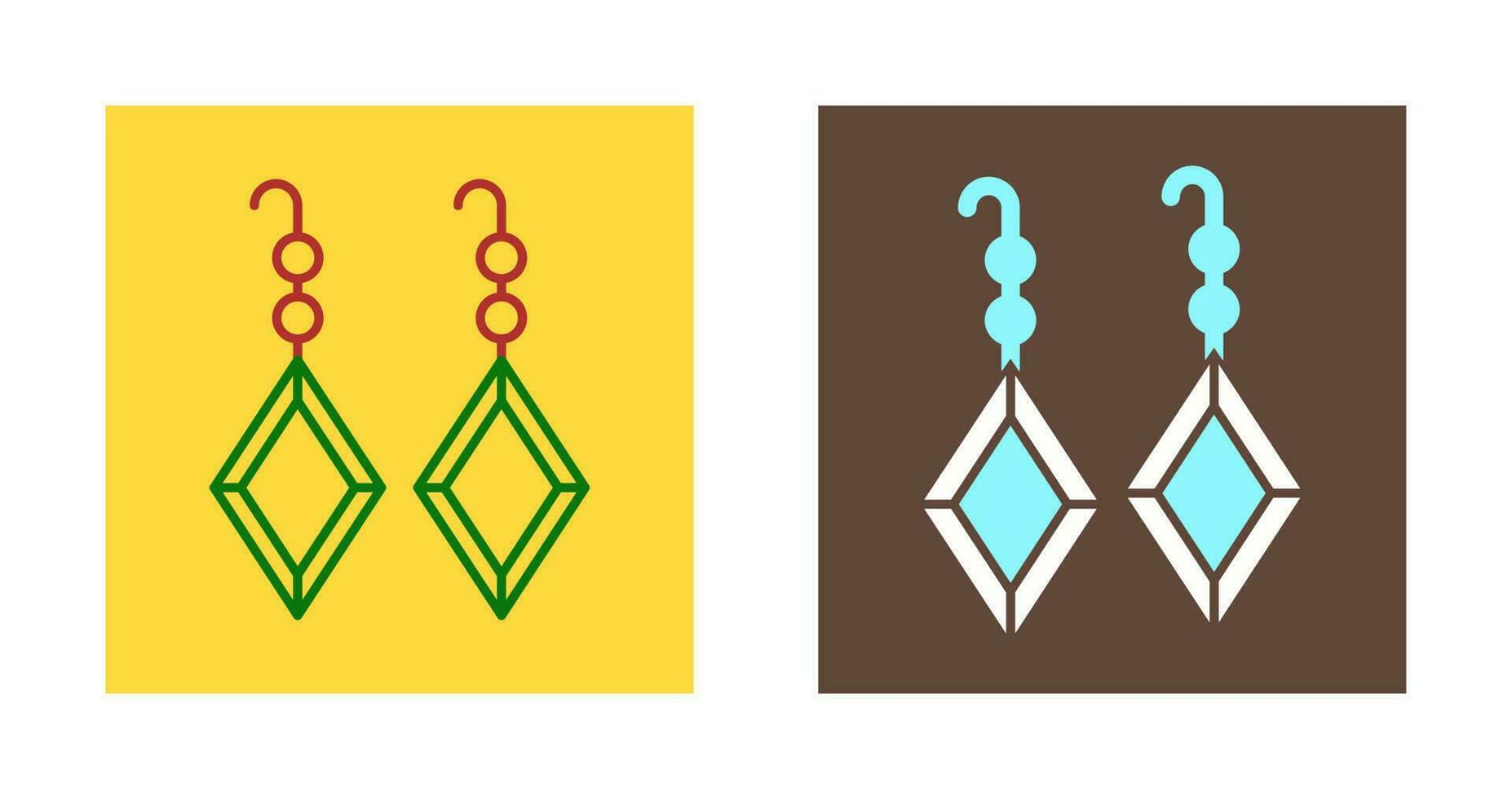 Earrings Vector Icon