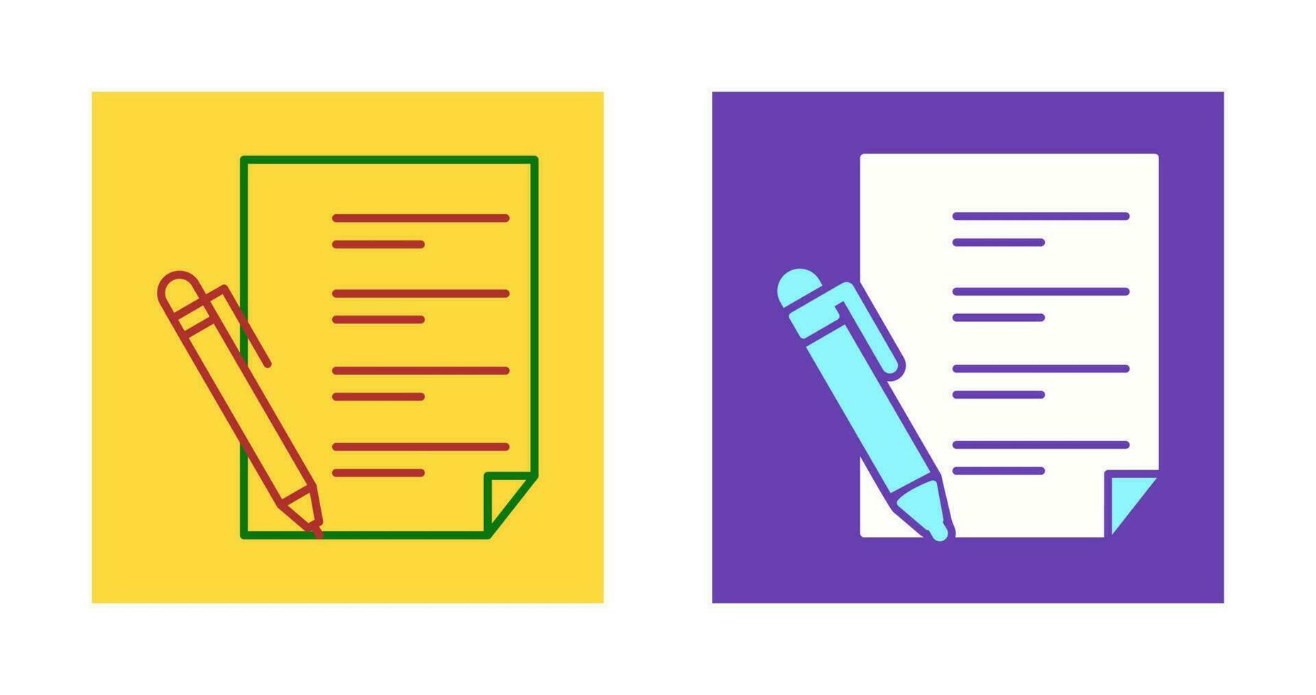 Write Vector Icon