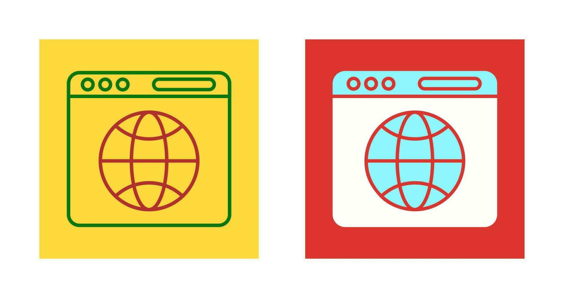 Browser Vector Icon