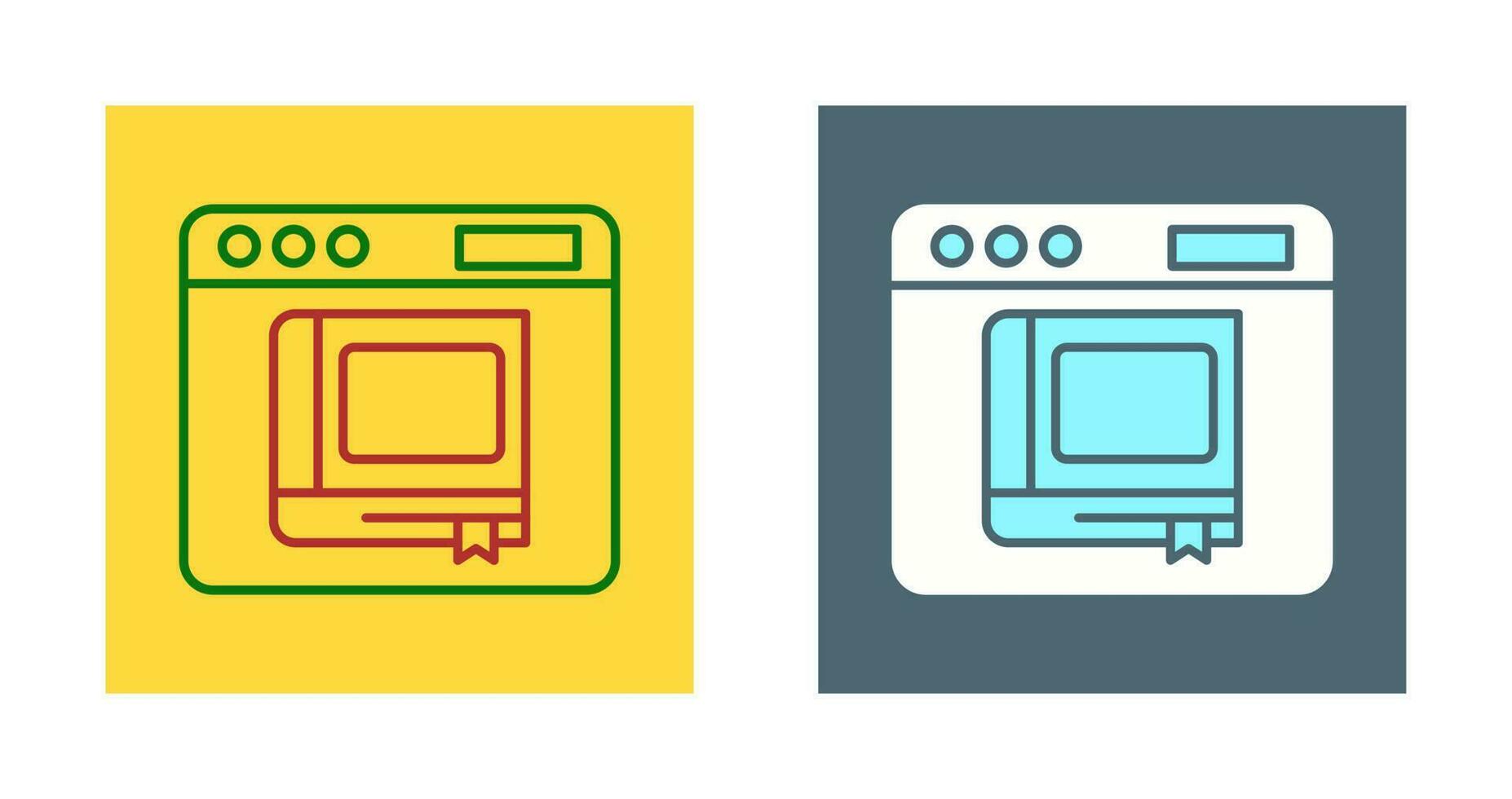 Ebook Vector Icon