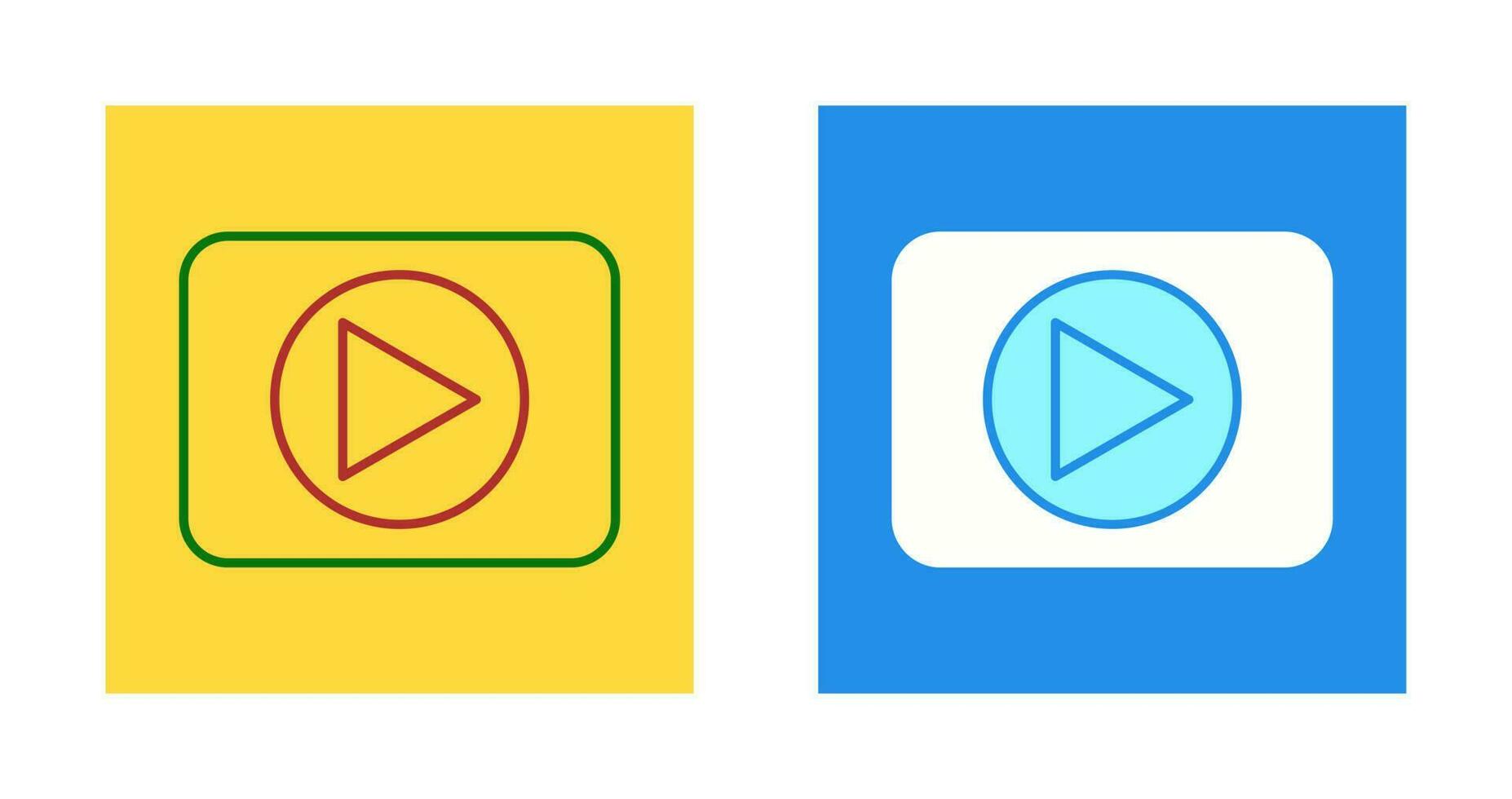 Play Button Vector Icon