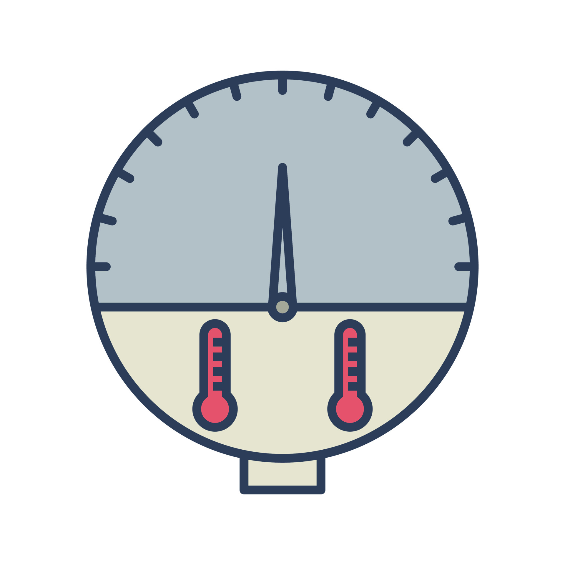 Temperature Indicator Vector Icon 23931184 Vector Art at Vecteezy