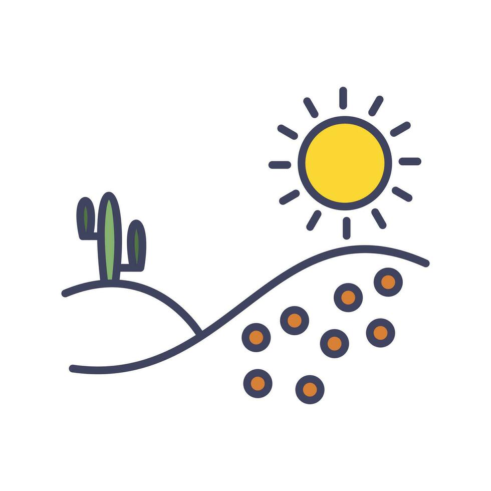 Desert Vector Icon