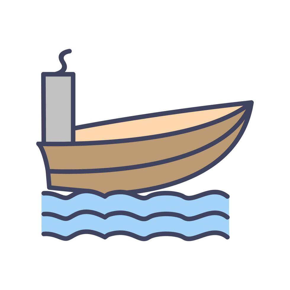 Steamship Vector Icon
