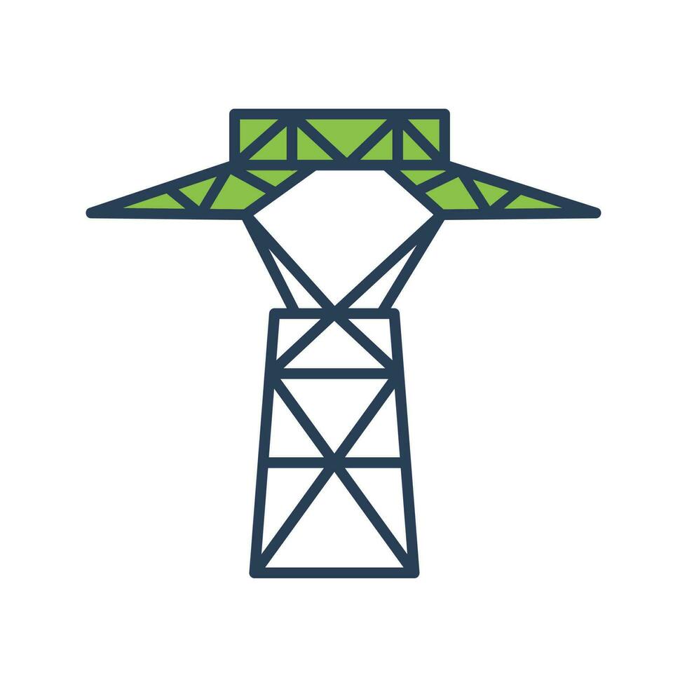 Power Line Vector Icon