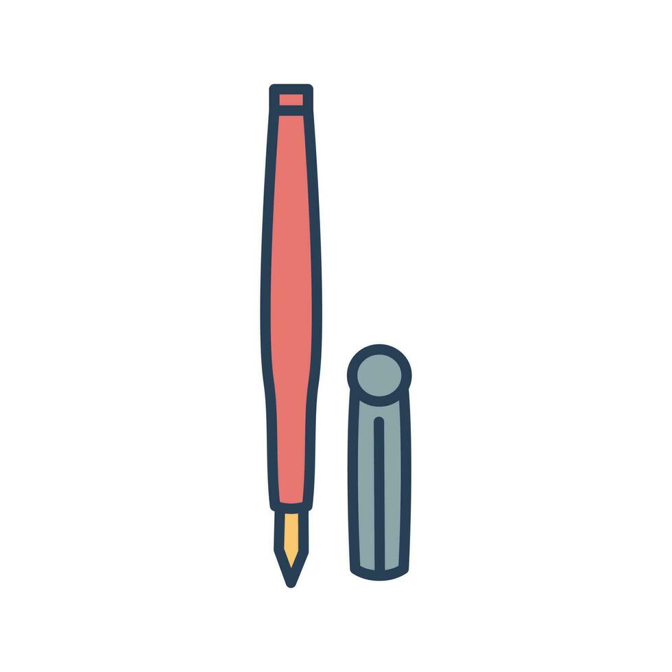 Fountain Pen Vector Icon