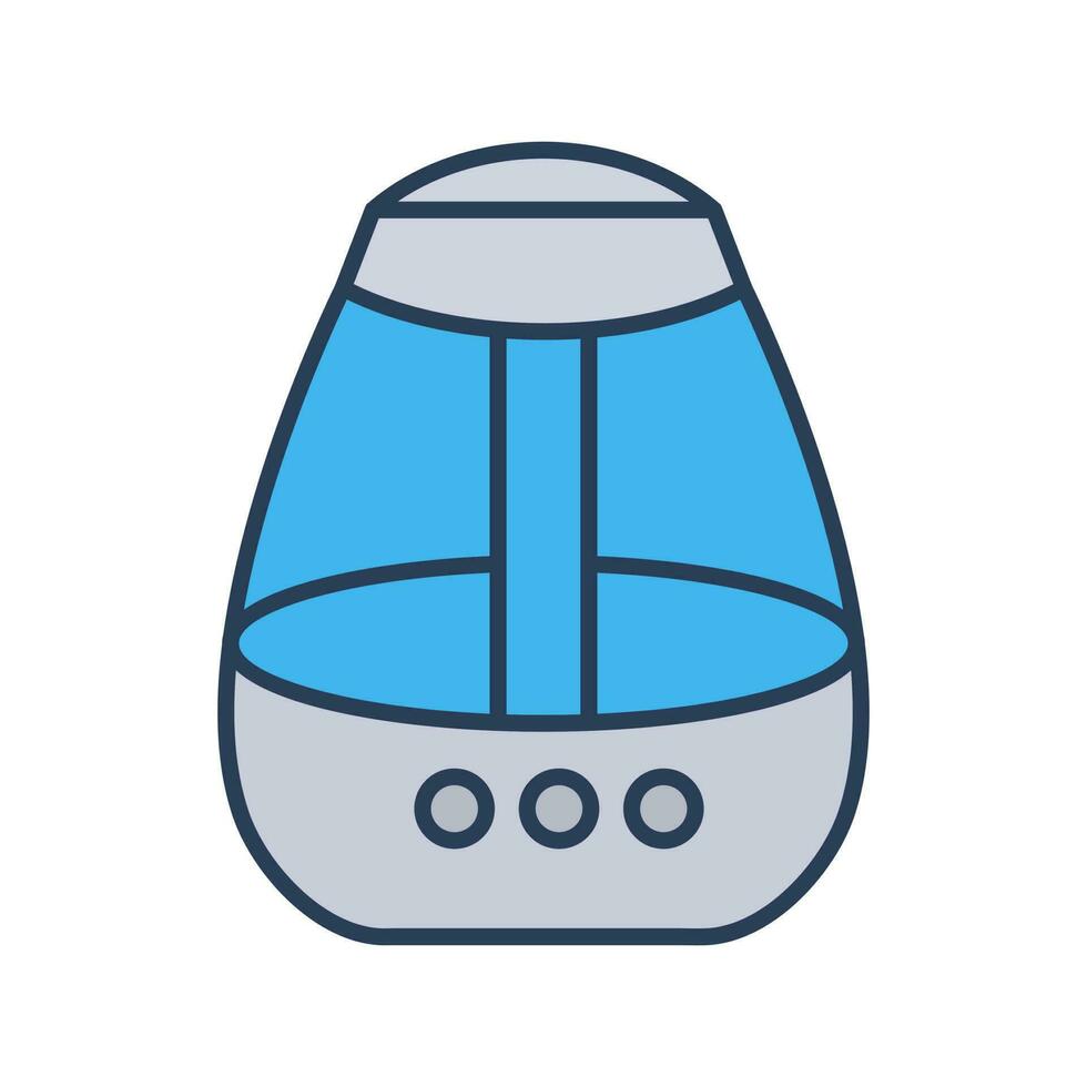 icono de vector de humidificador de aire