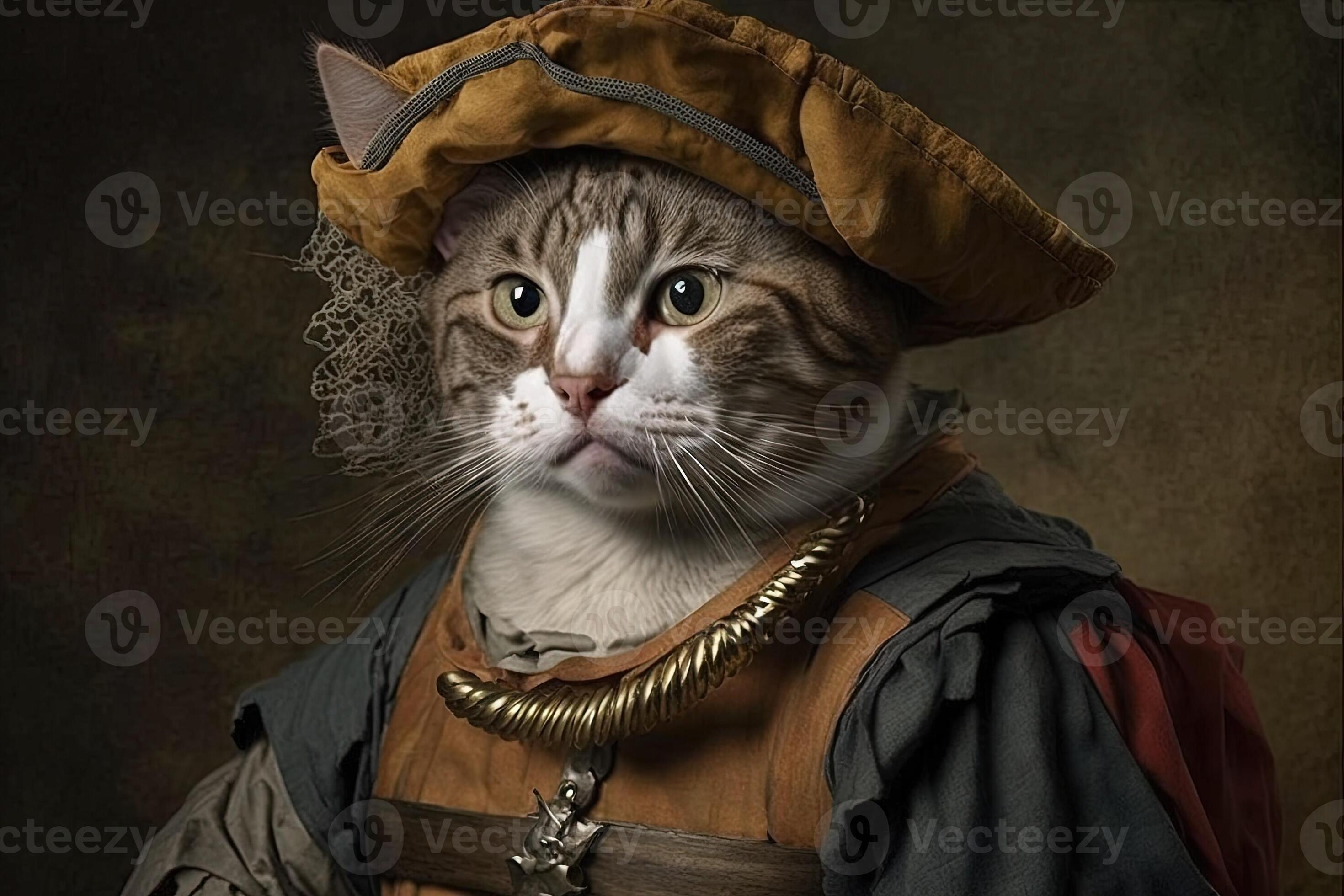 gato como cristóbal Colón famoso histórico personaje retrato ilustración generativo ai 23932084 gato como cristóbal Colón famoso histórico personaje retrato ilustración generativo ai 23932084