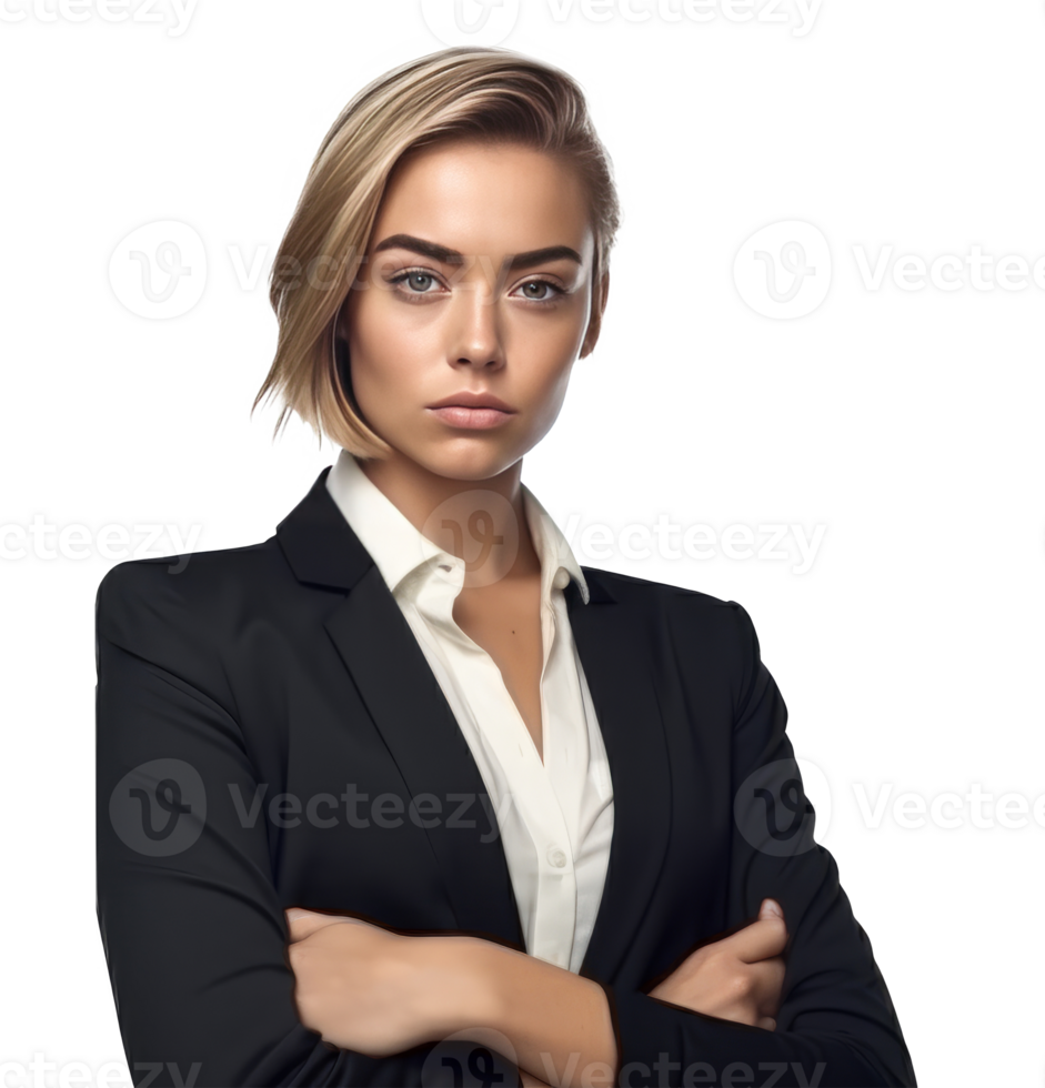 Business woman isolated. Illustration png
