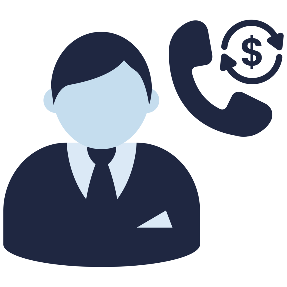 finance call center flat icon isolate png