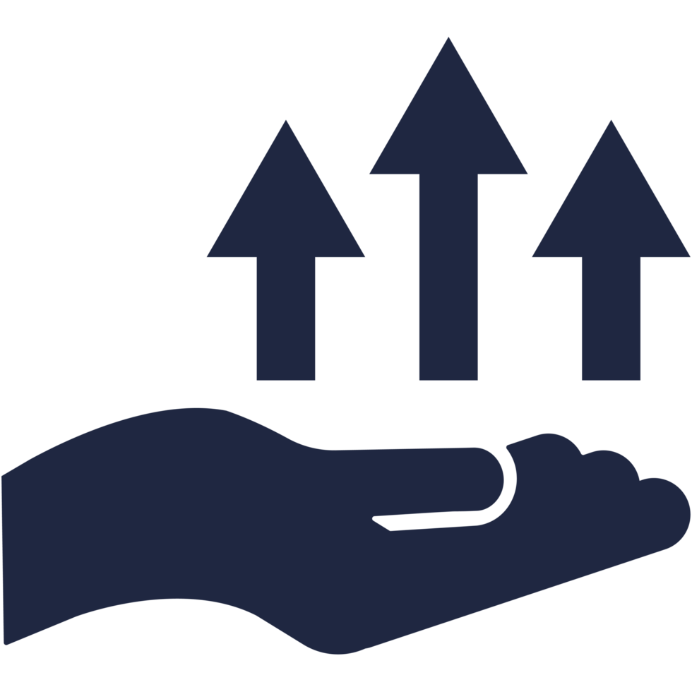 isolate finance and investment flat icon element png