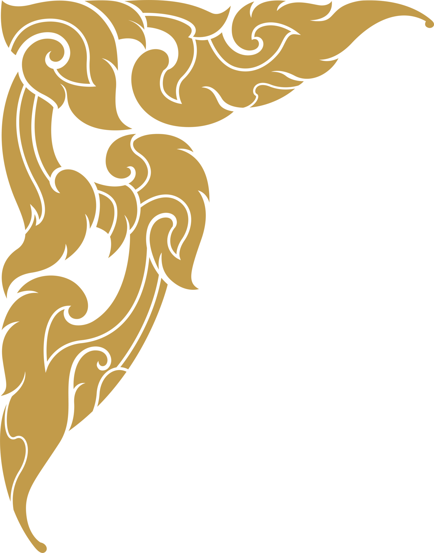 Gold corner art, asian buddhism temple png file for decoration 23932397 PNG