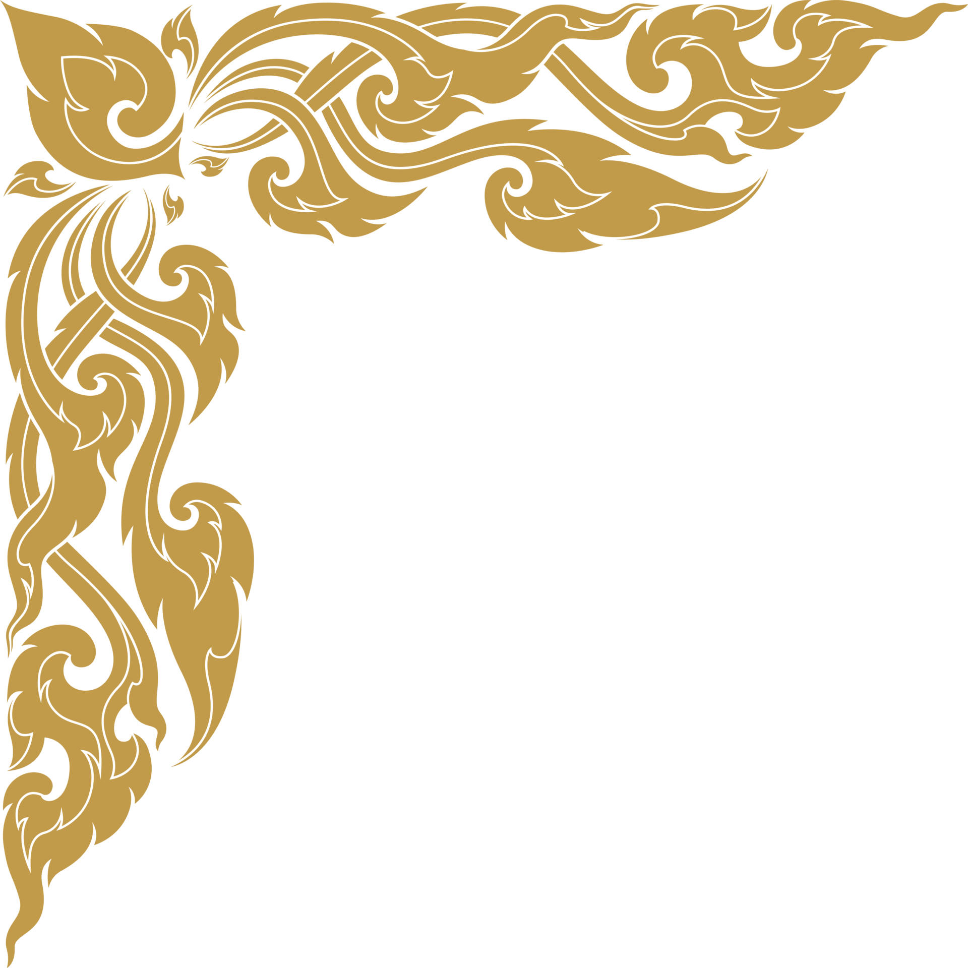Gold Corner Art Asian Buddhism Temple Png File For Decoration 23932404 PNG 1024x1022-border-design-a4-size-paper-free-racing-50-off