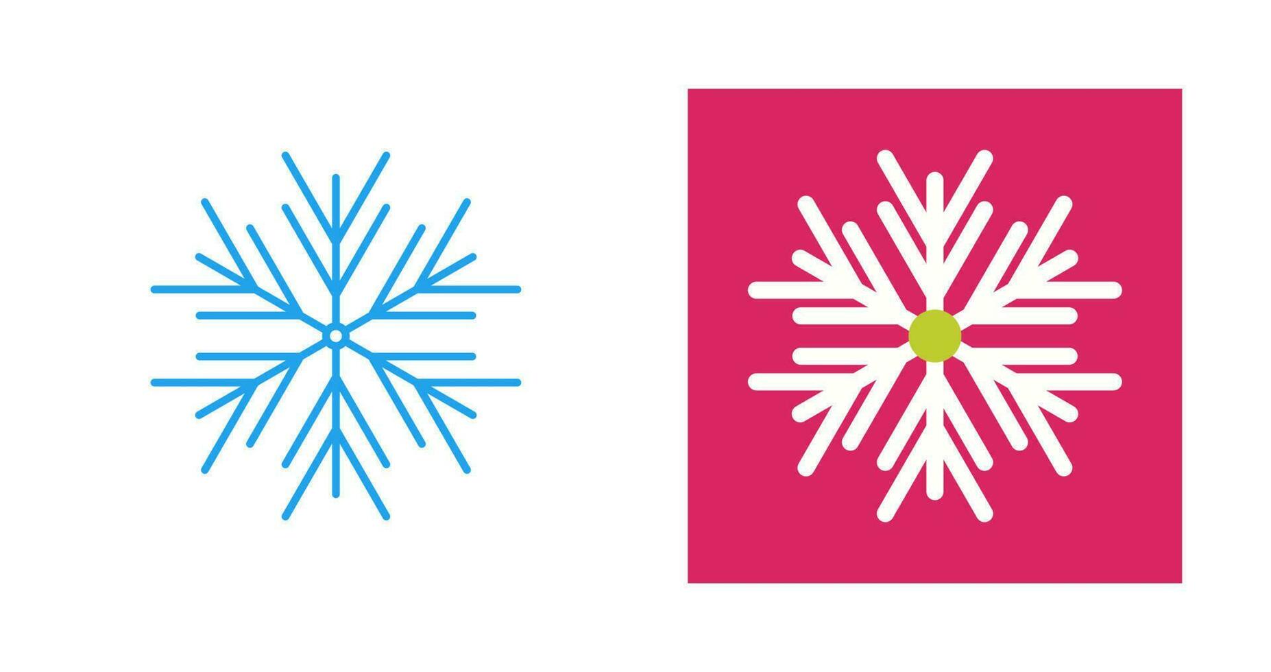 Snowflake Vector Icon