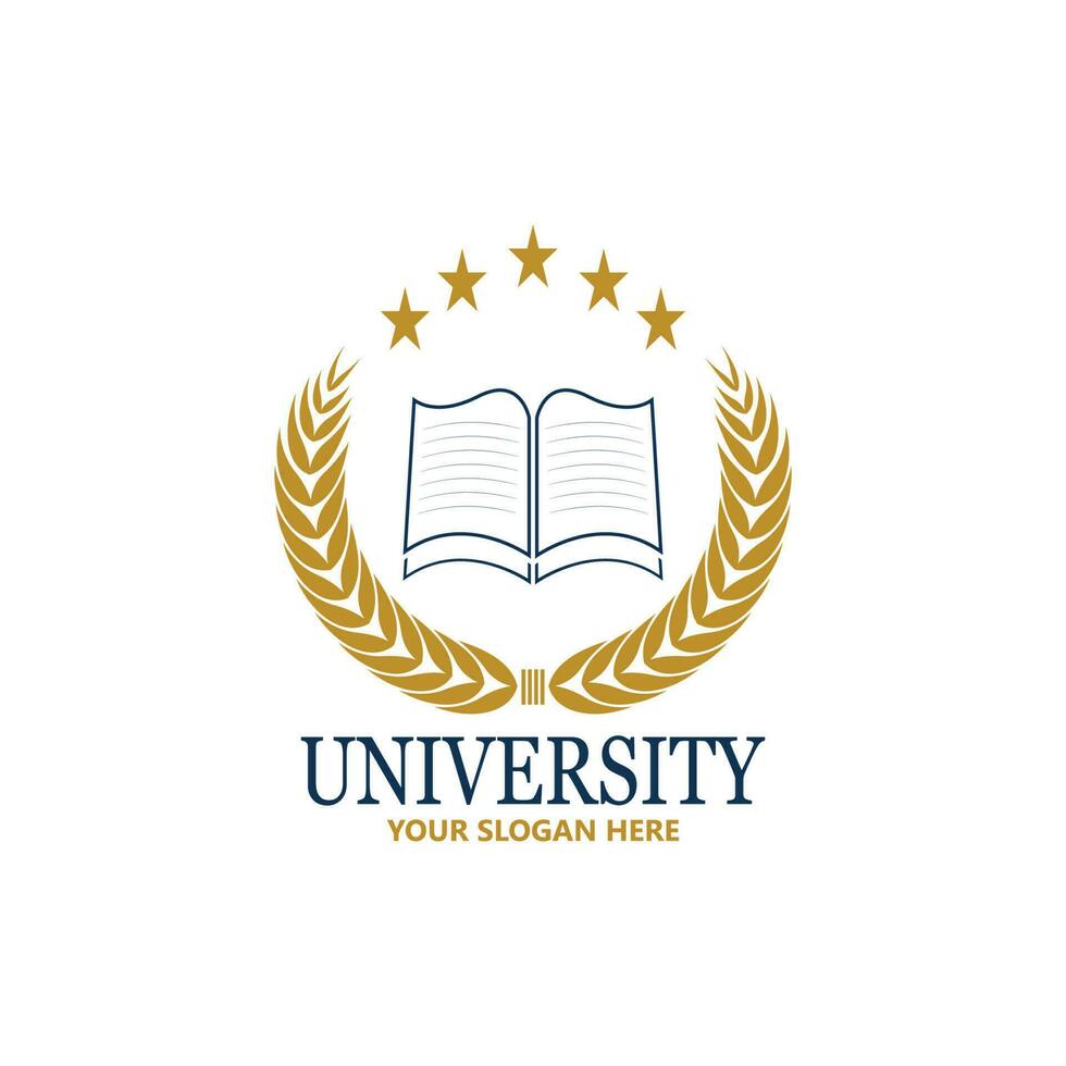 University  Academy  School and Course logo design template vector